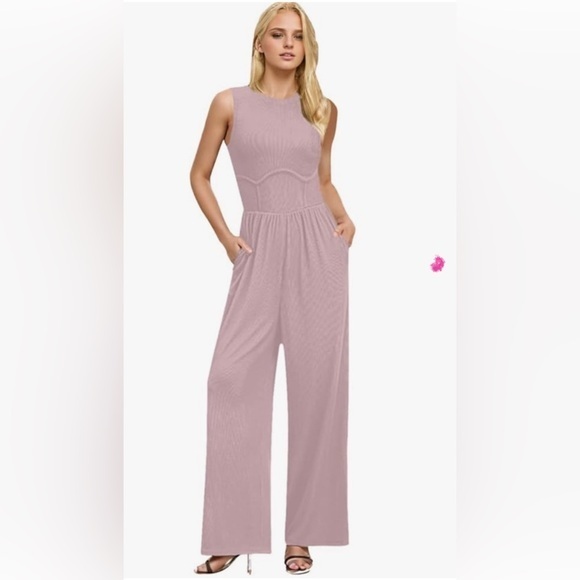Pants - New Mauve Jumpsuit / Romper in Size XXL